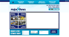Desktop Screenshot of majorpanes.com